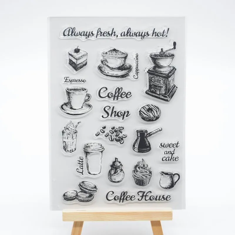 Coffee Relax Rubber Clear Stamp for Card Making Decoration and Scrampbooking Happy birthday Clear stamp
Coffee Relax Rubber Clear Stamp for Card Making Decoration and Scrampbooking Happy birthday Clear stamp