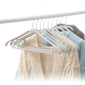 OUNONA 10PCS Anti-skid Clothes Hangers Suit Hangers Shirts Sweaters Dress Hanger Hook Drying Rack
OUNONA 10PCS Anti-skid Clothes Hangers Suit Hangers Shirts Sweaters Dress Hanger Hook Drying Rack