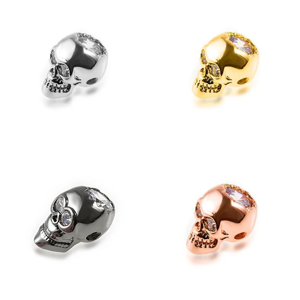 NEW Flat Round Environmental Skull Brass Micro Pave Cubic Zirconia Spacer Beads Lead Free Nickel Free Cadmium Free ZSS216
NEW Flat Round Environmental Skull Brass Micro Pave Cubic Zirconia Spacer Beads Lead Free Nickel Free Cadmium Free ZSS216