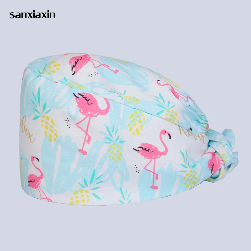sanxiaxin wholesale 100%Cotton Animal Printing Medical Surgical cap Dentistry Pets Beauty Salon Doctors and Nurses Work Caps
sanxiaxin wholesale 100%Cotton Animal Printing Medical Surgical cap Dentistry Pets Beauty Salon Doctors and Nurses Work Caps