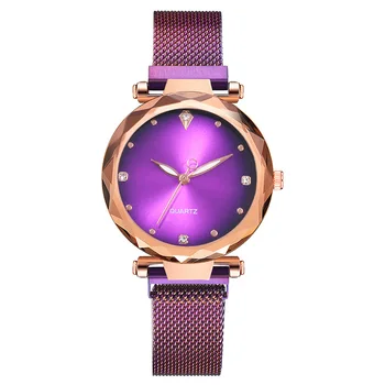 Luxury Women Watch Diamond Mesh Magnetic 2019 Starry Sky Ladies Wrist Watch for Clock Relogio Feminino Zegarek Damski Elegancki
Luxury Women Watch Diamond Mesh Magnetic 2019 Starry Sky Ladies Wrist Watch for Clock Relogio Feminino Zegarek Damski Elegancki