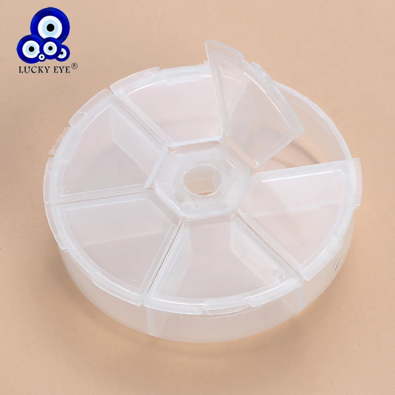 Lucky Eye Round Jewelry Box Compartment Transparent Storage Box Case Organizer Makeup Jewelry Accessories EY4878
Lucky Eye Round Jewelry Box Compartment Transparent Storage Box Case Organizer Makeup Jewelry Accessories EY4878