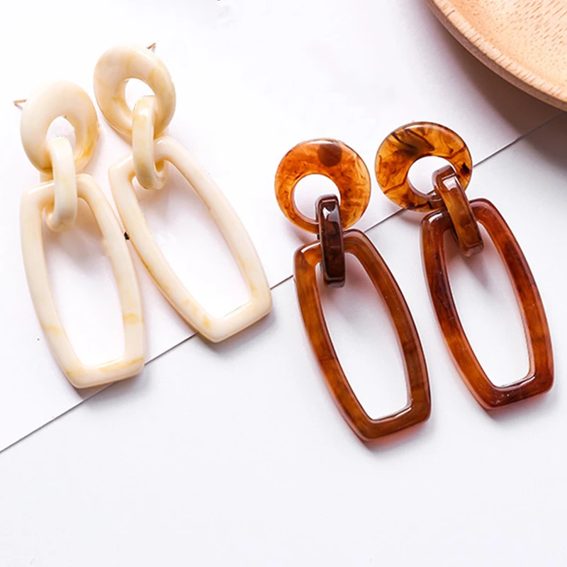 Fashion Vintage Geometry Acrylic Drop Earrings Circular Ellipse Cool Marble Color Charm Damgle Earrings for Women Jewelry Gift
Fashion Vintage Geometry Acrylic Drop Earrings Circular Ellipse Cool Marble Color Charm Damgle Earrings for Women Jewelry Gift