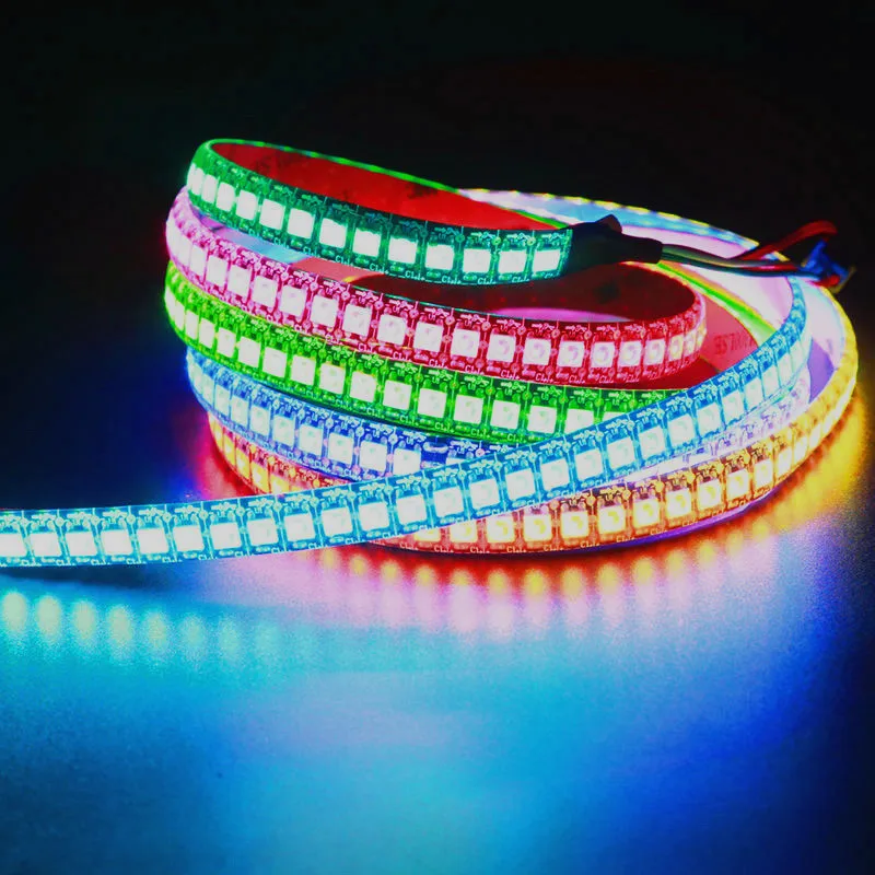 LED Pixel Strip light DC 5V WS2812 WS2812B Individually Addressable RGB Smart Pixels Strip 2812 IC Waterproof led band led strip
LED Pixel Strip light DC 5V WS2812 WS2812B Individually Addressable RGB Smart Pixels Strip 2812 IC Waterproof led band led strip
