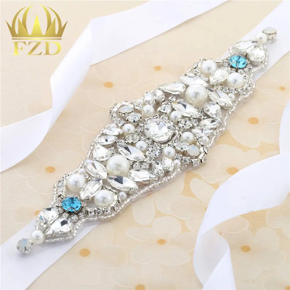 Wholesale Handmade Hot Fix Sewing on Pearls Beaded Bridal Sash Swarovski Rhinestone Applique for Garments Wedding Dress Sashes
Wholesale Handmade Hot Fix Sewing on Pearls Beaded Bridal Sash Swarovski Rhinestone Applique for Garments Wedding Dress Sashes