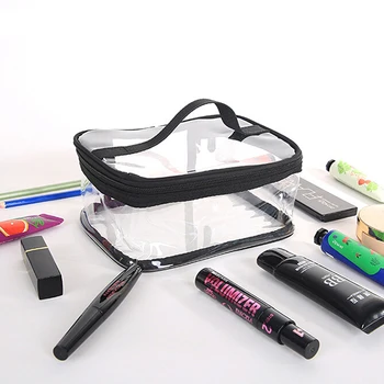 Transparent PVC Bag Travel Organizer Clear Beautician Cosmetic Bag Beauty Case Toiletry Wash Bag Make Up Pouch
Transparent PVC Bag Travel Organizer Clear Beautician Cosmetic Bag Beauty Case Toiletry Wash Bag Make Up Pouch