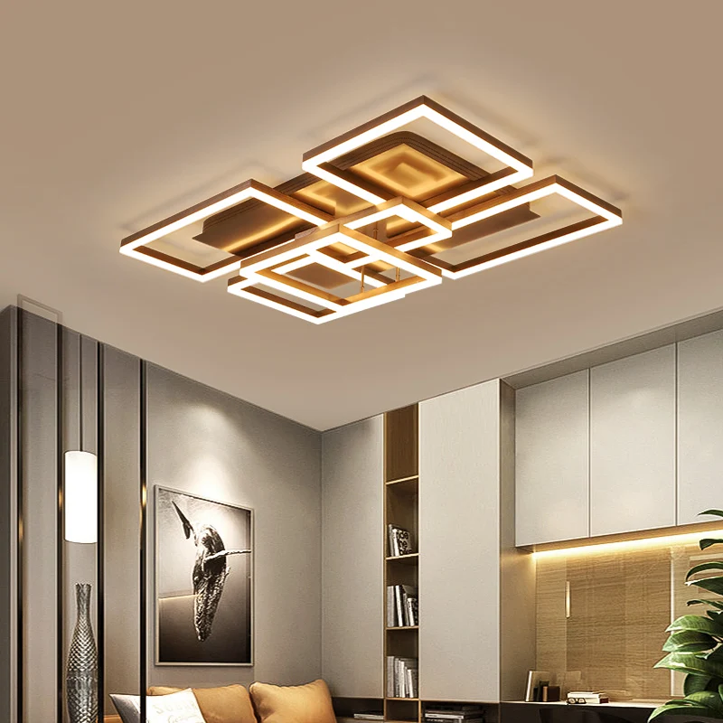 Living room lamp simple modern led ceiling lamp creative rectangular bedroom lamp Nordic light luxury home atmosphere lighting 
Living room lamp simple modern led ceiling lamp creative rectangular bedroom lamp Nordic light luxury home atmosphere lighting