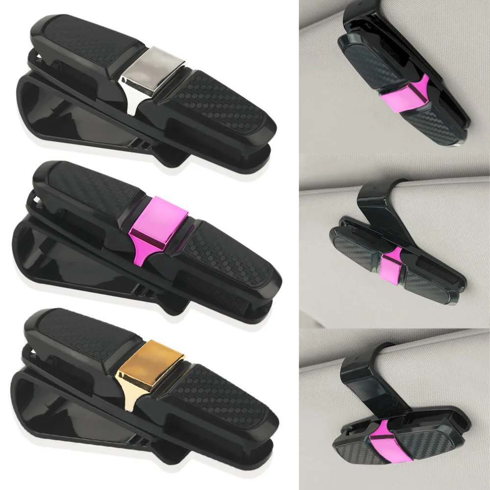 Portable Fastener Cip Eyeglasses Clip Ticket Card Clamp ABS Car Glasses Cases Black Car Sun Visor Sunglasses Holder
Portable Fastener Cip Eyeglasses Clip Ticket Card Clamp ABS Car Glasses Cases Black Car Sun Visor Sunglasses Holder