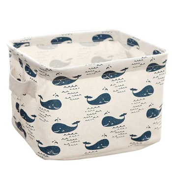 Durable & Waterproof Linen Desk Storage Box Large Capacity Whale Printing Organizer Basket Hand-Held Multi-Function Storage Case
Durable & Waterproof Linen Desk Storage Box Large Capacity Whale Printing Organizer Basket Hand-Held Multi-Function Storage Case