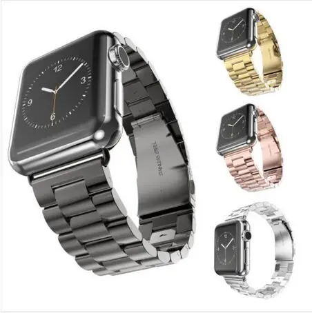 Stainless Steel Watch Band for Apple Watch 42mm Watch Strap with Connector Clasp Replacement for Apple Watch + Connector
Stainless Steel Watch Band for Apple Watch 42mm Watch Strap with Connector Clasp Replacement for Apple Watch + Connector