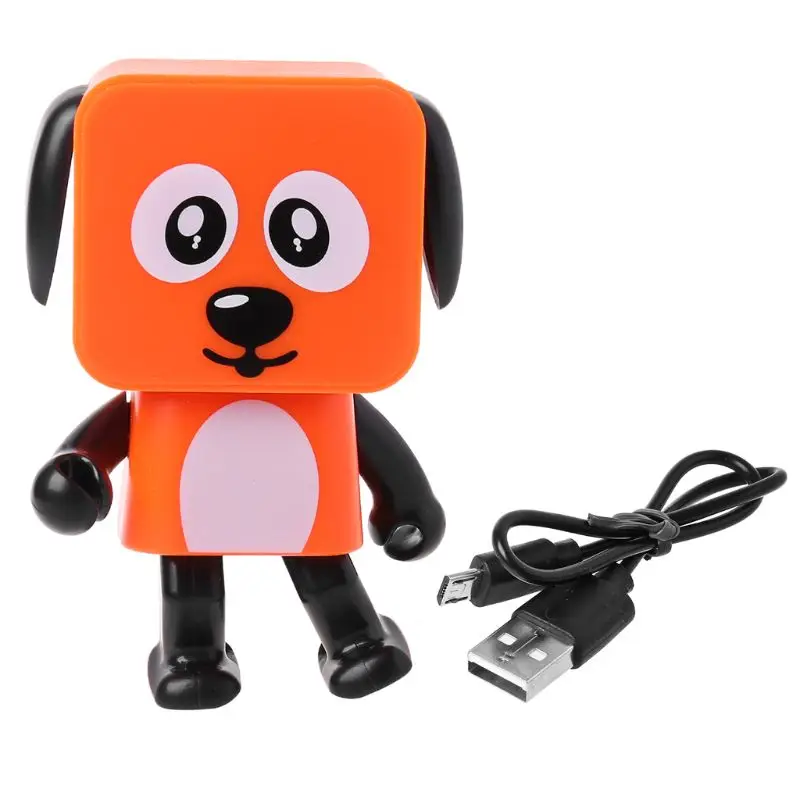 Smart Dancing Robot Cute Portable Wireless Bluetooth Speaker Dancing Music Dog Electronic Toys
Smart Dancing Robot Cute Portable Wireless Bluetooth Speaker Dancing Music Dog Electronic Toys