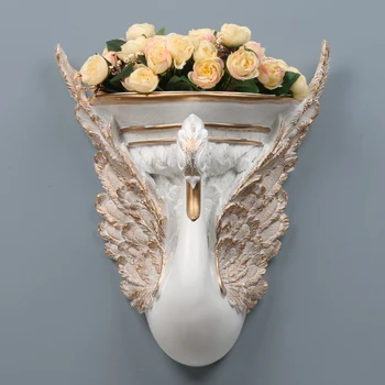 Modern Resin Swan Wall Vase+Artificial Flower Wall Hangings Crafts Decoration Home Livingroom Hotel Wall Mural Ornaments Pendant
Modern Resin Swan Wall Vase+Artificial Flower Wall Hangings Crafts Decoration Home Livingroom Hotel Wall Mural Ornaments Pendant