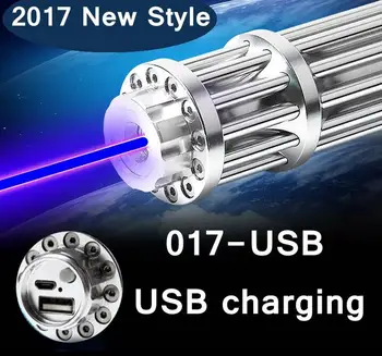2018 new Style 017-USB high burn 50000m Blue laser pointer laser pen USB charging with pattern caps rechargeable battery
2018 new Style 017-USB high burn 50000m Blue laser pointer laser pen USB charging with pattern caps rechargeable battery
