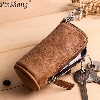 PinShang Unisex Purse Retro Style PU Leather Multi-use Portable Key Case Bag Coins Wallet Purse with Zipper Design Fashion ZK40
PinShang Unisex Purse Retro Style PU Leather Multi-use Portable Key Case Bag Coins Wallet Purse with Zipper Design Fashion ZK40