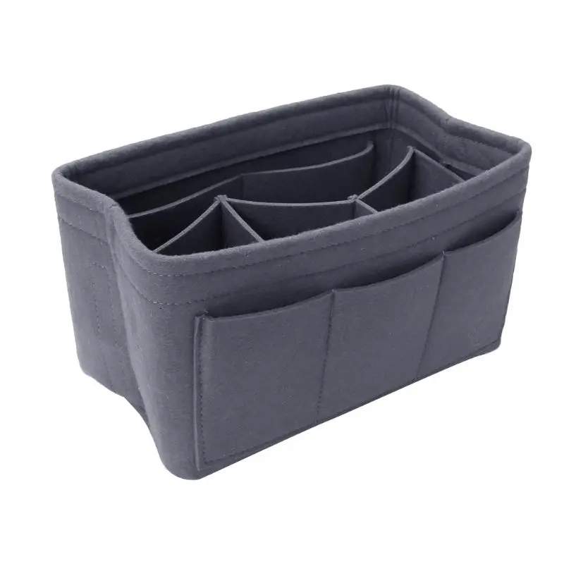 Felt Makeup Bag Organizer Insert Bag Handbag Multi-functional Travel Cosmetic Case Girl Toiletry Storage Bags
Felt Makeup Bag Organizer Insert Bag Handbag Multi-functional Travel Cosmetic Case Girl Toiletry Storage Bags