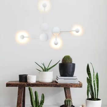 Modern Led Wall Light White Indoor Nordic Sconce Lamp for Bedroom Living Room House Home Decoration Luminaire Luster
Modern Led Wall Light White Indoor Nordic Sconce Lamp for Bedroom Living Room House Home Decoration Luminaire Luster