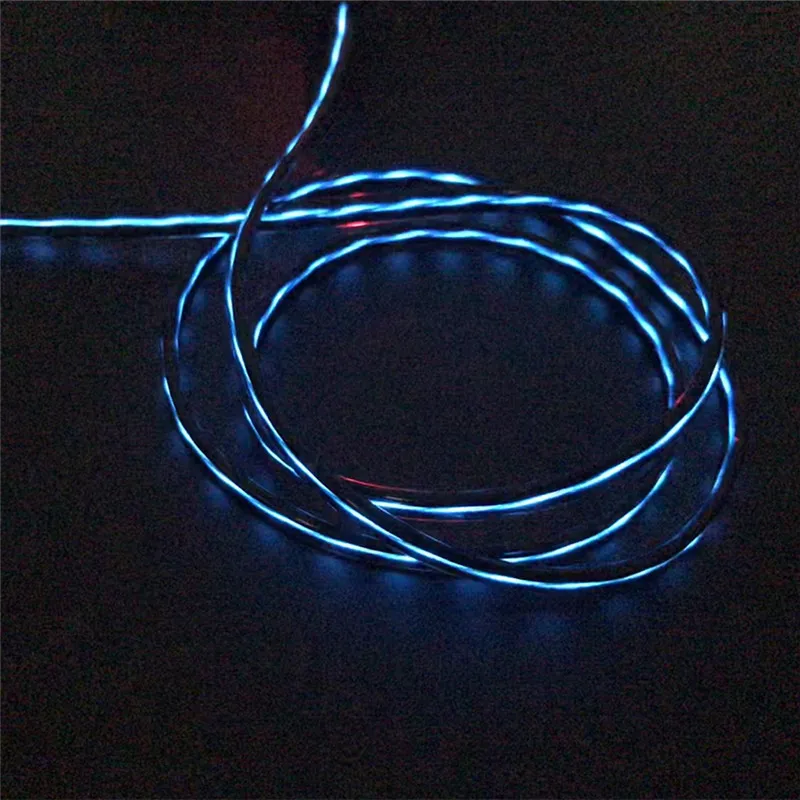 EL streamer data line Android apple type-c luminous data line visible flow light
EL streamer data line Android apple type-c luminous data line visible flow light