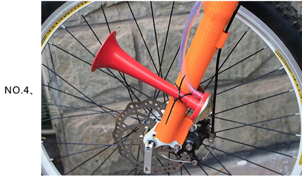 Фото Велосипедный Металлический воздушный рожок для велосипеда колокольчик новинка