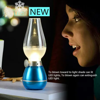 Blow LED Light Vintage Retro Kerosene Lamp USB Rechargeable Dimmable Led Night Lamp
Blow LED Light Vintage Retro Kerosene Lamp USB Rechargeable Dimmable Led Night Lamp