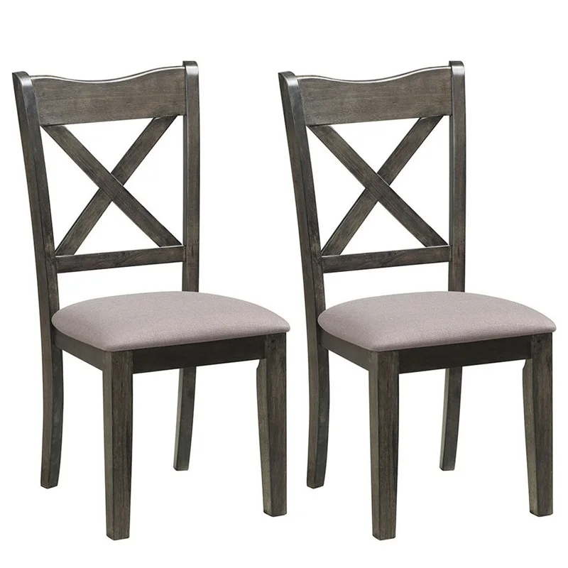 Set of 2 Dining Chair Rubber Wooden Cushioned Seat Chairs Dining Room Modern HW58976
Set of 2 Dining Chair Rubber Wooden Cushioned Seat Chairs Dining Room Modern HW58976