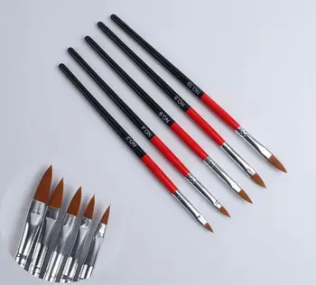5PCs/Set Painting Black Brush Nail Art UV Gel 3D Manicure Design Draw Paint Pen Non-corroding Nail Polish Builder Manicure Tool
5PCs/Set Painting Black Brush Nail Art UV Gel 3D Manicure Design Draw Paint Pen Non-corroding Nail Polish Builder Manicure Tool