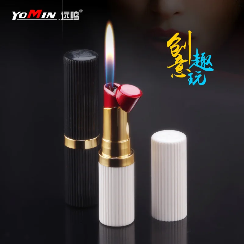 Personality Girl Student Lipstick Lighter Originality Gift Inflation Flame Lighter
Personality Girl Student Lipstick Lighter Originality Gift Inflation Flame Lighter