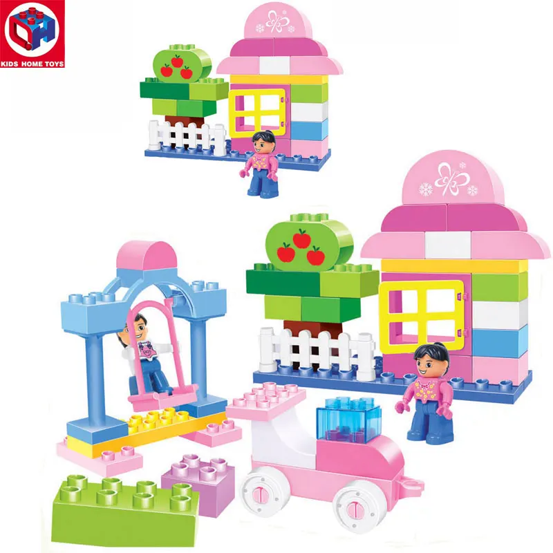 Kid's Home Toy Girls Amusement Paradise 60PCS Large Size Bricks Large Particles Block DIY Toy Original Box
Kid's Home Toy Girls Amusement Paradise 60PCS Large Size Bricks Large Particles Block DIY Toy Original Box