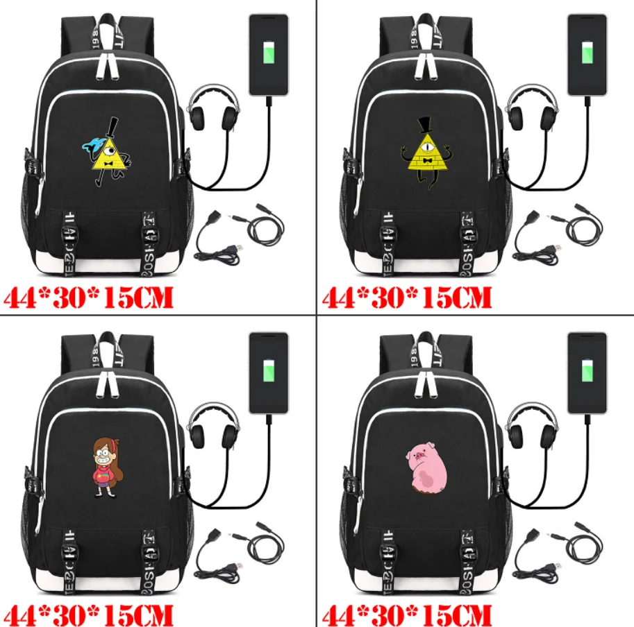 Gravity Falls Bill Cipher Canvas Backpack USB Charging School Bag Shoulder Bag Mochila Packsack Laptop Bag Rucksack Travel Bag
Gravity Falls Bill Cipher Canvas Backpack USB Charging School Bag Shoulder Bag Mochila Packsack Laptop Bag Rucksack Travel Bag