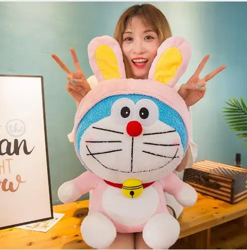 WYZHY Cute cute pets love to transform the machine cat doll plush toys cute software to send friends children gifts 50CM
WYZHY Cute cute pets love to transform the machine cat doll plush toys cute software to send friends children gifts 50CM