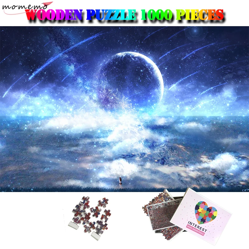 MOMEMO Starry Sky Adults 1000 Pieces Puzzle Wooden Landscape Jigsaw Puzzles 1000 Piece Adults Puzzles for Friends Surprise Gifts
MOMEMO Starry Sky Adults 1000 Pieces Puzzle Wooden Landscape Jigsaw Puzzles 1000 Piece Adults Puzzles for Friends Surprise Gifts