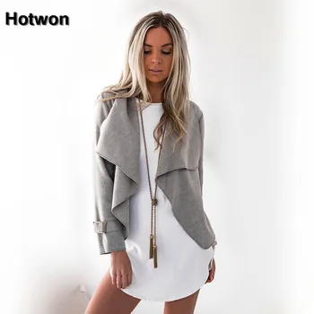 2017 Autumn Casual Party Crop Tops Fashion Women Waterfall Lapel Jackets Open Outwear Solid Long Sleeve Cardigan Cape
2017 Autumn Casual Party Crop Tops Fashion Women Waterfall Lapel Jackets Open Outwear Solid Long Sleeve Cardigan Cape
