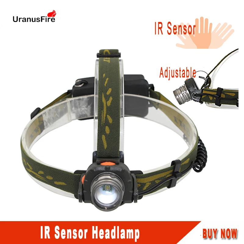 Uranusfire LED Sensor switch headlamp Super bright T6 3 lighting Modes head light with USB cable for fishing camping Hunting
Uranusfire LED Sensor switch headlamp Super bright T6 3 lighting Modes head light with USB cable for fishing camping Hunting