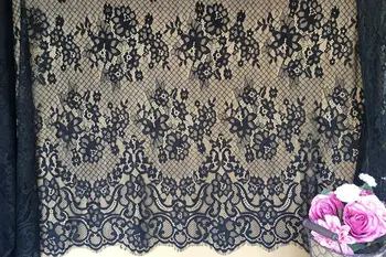 2019 High quality Eyelash french laces application lace 3 meters! Black, Off white color fabric lace for dresses gowns new!
2019 High quality Eyelash french laces application lace 3 meters! Black, Off white color fabric lace for dresses gowns new!