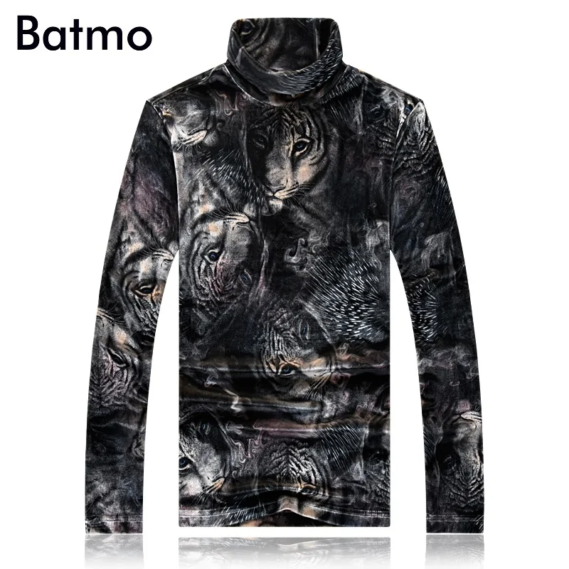 Batmo 2017 new arrival autumn high quailty velour turtleneck printed men's t-shirt ,plus-size M,L,XL,XXL,XXXL,4XL,5XL 17185
Batmo 2017 new arrival autumn high quailty velour turtleneck printed men's t-shirt ,plus-size M,L,XL,XXL,XXXL,4XL,5XL 17185