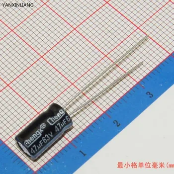 50pcs Aluminum electrolytic capacitor 47uF 63V 6.3*11 Electrolytic capacitor
50pcs Aluminum electrolytic capacitor 47uF 63V 6.3*11 Electrolytic capacitor