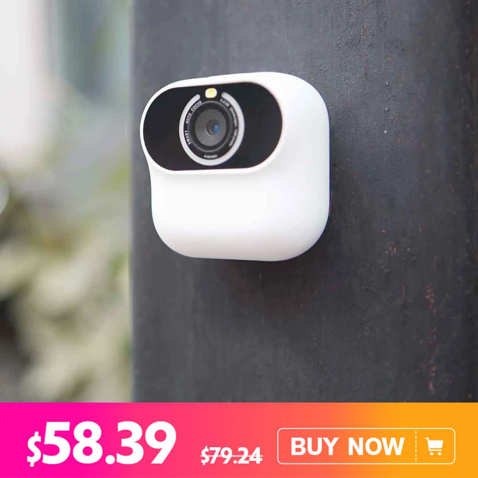 Xiaomi Xiaomo AI camera Mini Camera 13MP Selfie Intelligent Gesture Recognition Free Shooting Angle Smart APP CG010 VS ULOCam
Xiaomi Xiaomo AI camera Mini Camera 13MP Selfie Intelligent Gesture Recognition Free Shooting Angle Smart APP CG010 VS ULOCam