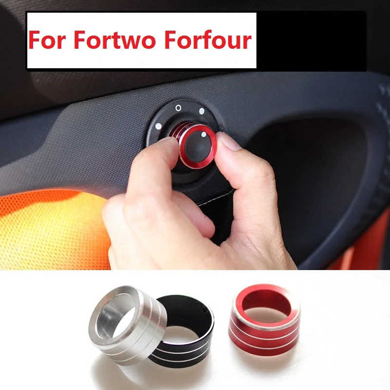 Alloy Car Interior Decoration Rearview Mirror Adjust Knob Cover Trim for Benz Smart Fortwo Forfour Styling Accessories
Alloy Car Interior Decoration Rearview Mirror Adjust Knob Cover Trim for Benz Smart Fortwo Forfour Styling Accessories