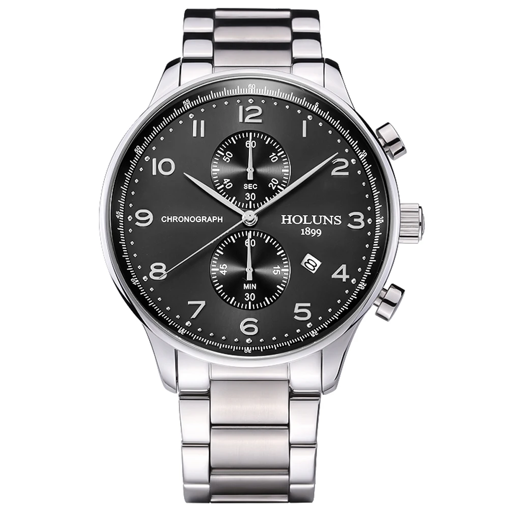 2018 Holuns men's watches fashion Men Wristwatch japan chronograph quartz watch sapphire Waterproof Full Steel sport Male clock
2018 Holuns men's watches fashion Men Wristwatch japan chronograph quartz watch sapphire Waterproof Full Steel sport Male clock