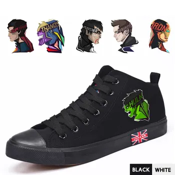 Marvel Superhero Hulk/Thanos/Punisher High Heel Double-layer Canvas Sneakers Teen Personalise Trendy Sandshoes A193291
Marvel Superhero Hulk/Thanos/Punisher High Heel Double-layer Canvas Sneakers Teen Personalise Trendy Sandshoes A193291