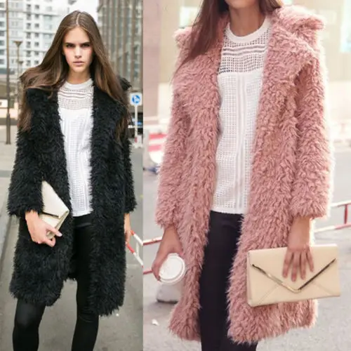Brand Winter Women Long Sleeve Warm Coats Loose Long Coats Outwears Solid Womens Casual Outwear
Brand Winter Women Long Sleeve Warm Coats Loose Long Coats Outwears Solid Womens Casual Outwear