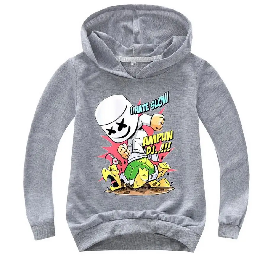 DJ Mask Music Marshmello T shirt dj Music Print baby boys hoodies boy girls cotton kids sweatshirt clothes fortnight clothing
DJ Mask Music Marshmello T shirt dj Music Print baby boys hoodies boy girls cotton kids sweatshirt clothes fortnight clothing