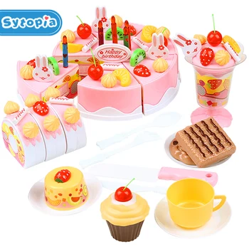 75pcs Birthday Cake DIY Model 3+ Children Kids Early Educational Classic Toy Pretend Play Kitchen Food Plastic Toy
75pcs Birthday Cake DIY Model 3+ Children Kids Early Educational Classic Toy Pretend Play Kitchen Food Plastic Toy