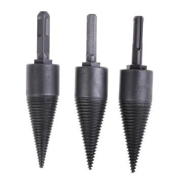 1Pcs Firewood Drill Bit Splitter Screw Cone Kindling Firewood Splitter For Hand Drill Stick Copper
1Pcs Firewood Drill Bit Splitter Screw Cone Kindling Firewood Splitter For Hand Drill Stick Copper