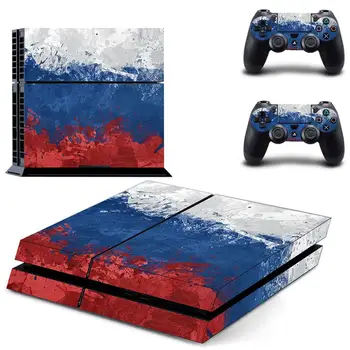 Russia Nation Flag PS4 Skin Sticker Decal for Sony PlayStation 4 Console and 2 controller skins PS4 Stickers Vinyl
Russia Nation Flag PS4 Skin Sticker Decal for Sony PlayStation 4 Console and 2 controller skins PS4 Stickers Vinyl