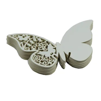 50Pcs/set Wedding Party Table Paper Place Card Butterfly Shaped Place Escort Cup Wine Glass Laser Cut Paper Decoration
50Pcs/set Wedding Party Table Paper Place Card Butterfly Shaped Place Escort Cup Wine Glass Laser Cut Paper Decoration