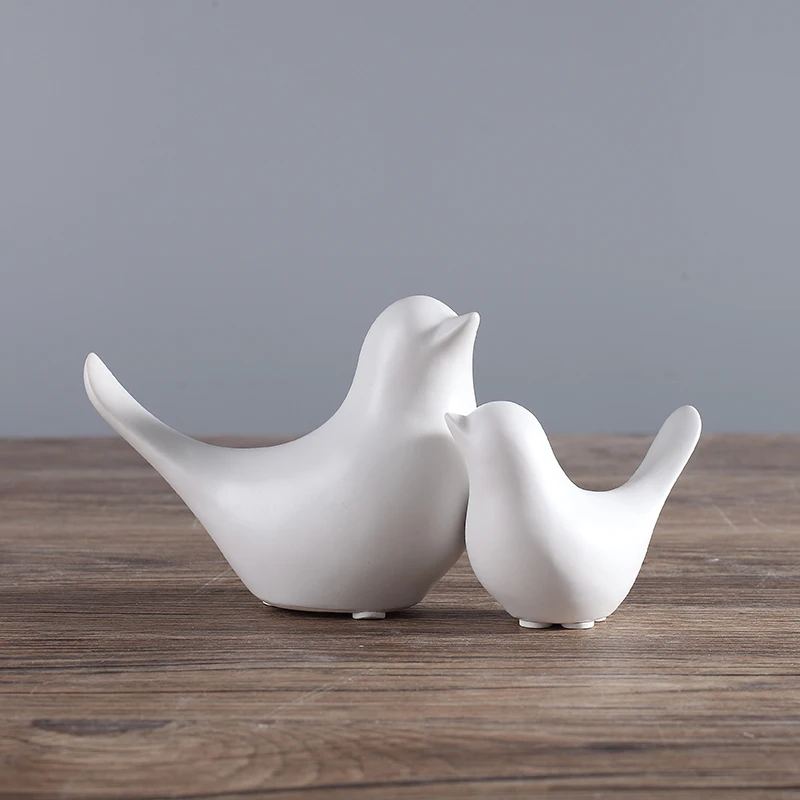 Nordic Simple Matt White/Black Ceramic Bird Figure Cute Figurines for Home Decoration Accessories Party Crafts Wedding Ornaments
Nordic Simple Matt White/Black Ceramic Bird Figure Cute Figurines for Home Decoration Accessories Party Crafts Wedding Ornaments