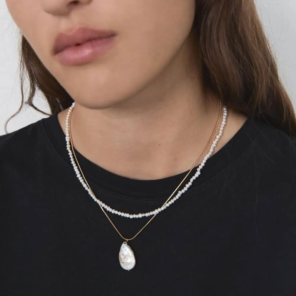 Girlgo Fashion Full Simulated Pearl 2PCS Beaded Necklaces for Women Bohemian Party Collar Choker Necklaces Jewelry Bridal Gifts
Girlgo Fashion Full Simulated Pearl 2PCS Beaded Necklaces for Women Bohemian Party Collar Choker Necklaces Jewelry Bridal Gifts