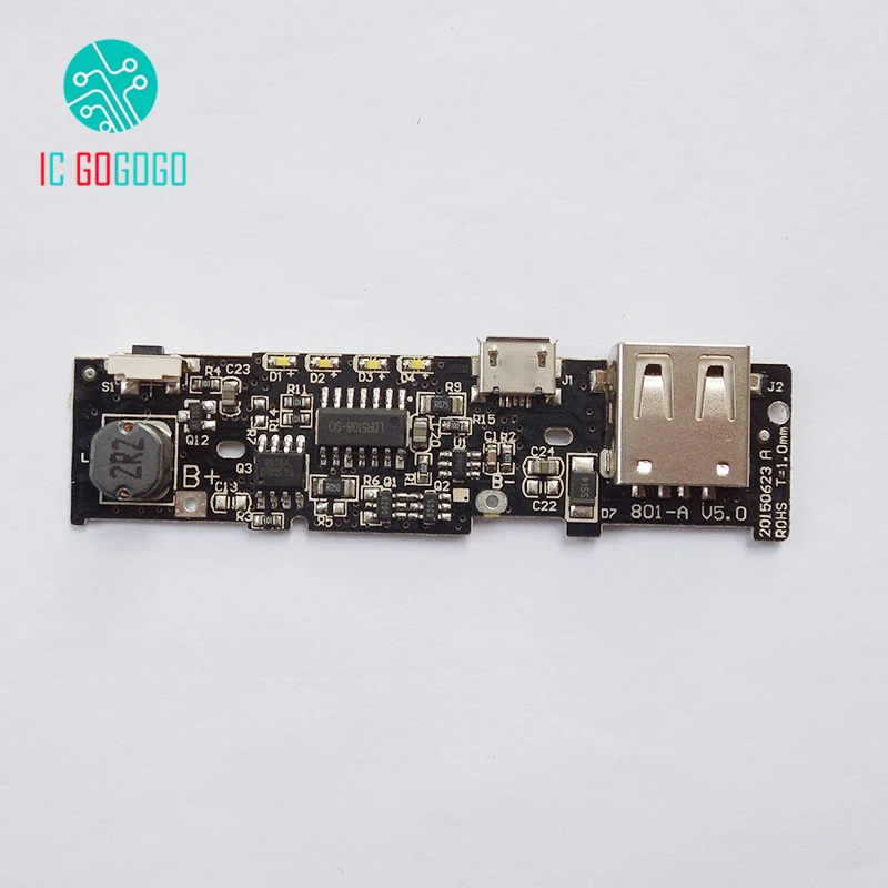 2pcs 5V 2.1A Power Bank Charger Module Charging Circuit Board Step Up Boost Power Module
2pcs 5V 2.1A Power Bank Charger Module Charging Circuit Board Step Up Boost Power Module