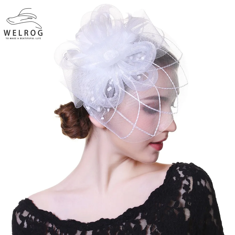 WELROG Fascinators Hat for Women Tea Party White Headband Kentucky Derby Wedding Cocktail Flower Mesh Feathers Hair Clip
WELROG Fascinators Hat for Women Tea Party White Headband Kentucky Derby Wedding Cocktail Flower Mesh Feathers Hair Clip