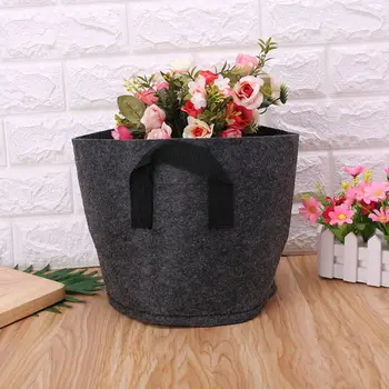 Sell at a loss! Black Felt Pots Garden Plant Bag Pouch Root Container Garden Pots Planters Supplies
Sell at a loss! Black Felt Pots Garden Plant Bag Pouch Root Container Garden Pots Planters Supplies